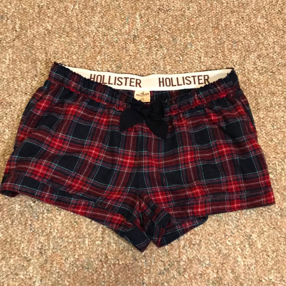 Hollister Pants - Hollister flannel shorts